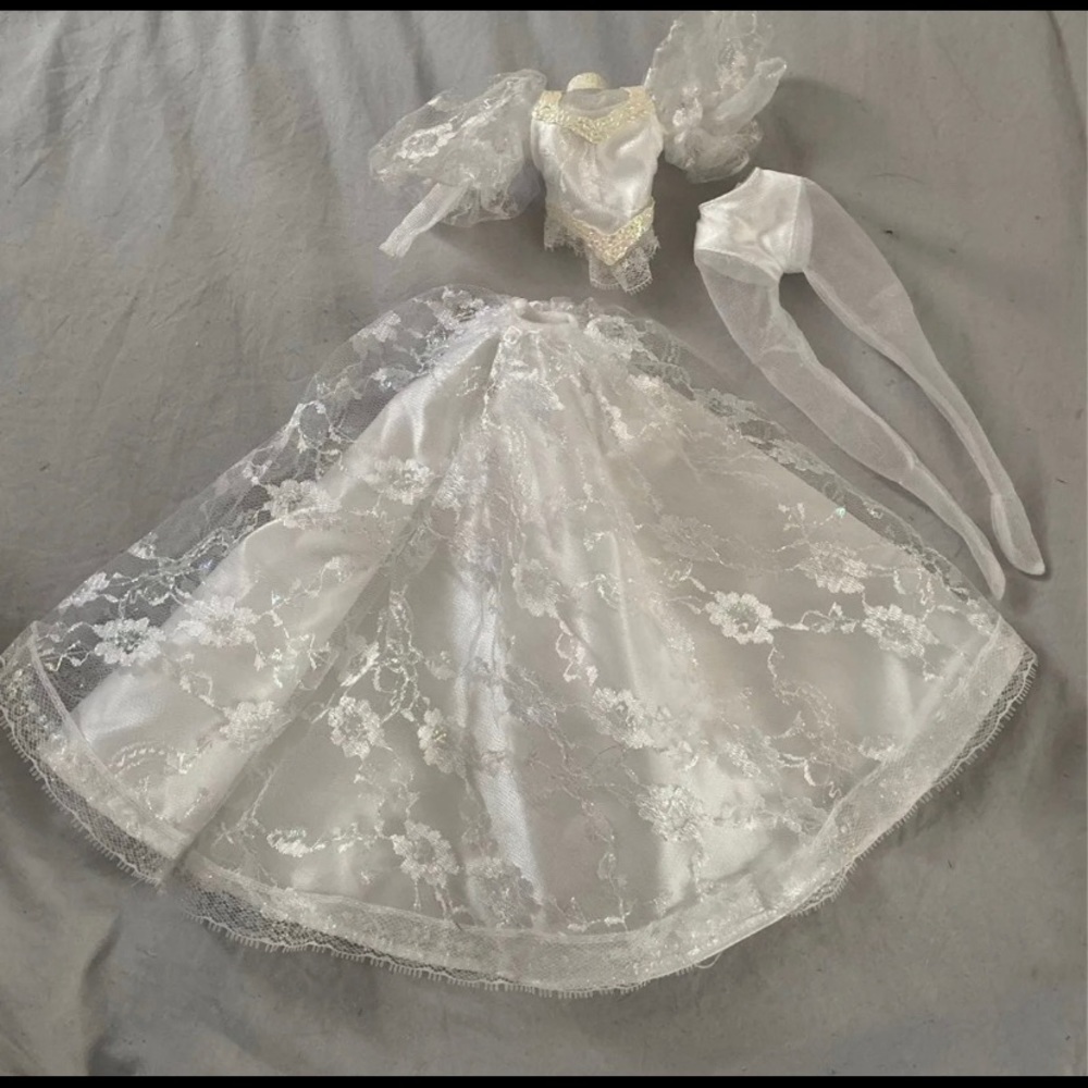 Barbie wedding fantasie dress